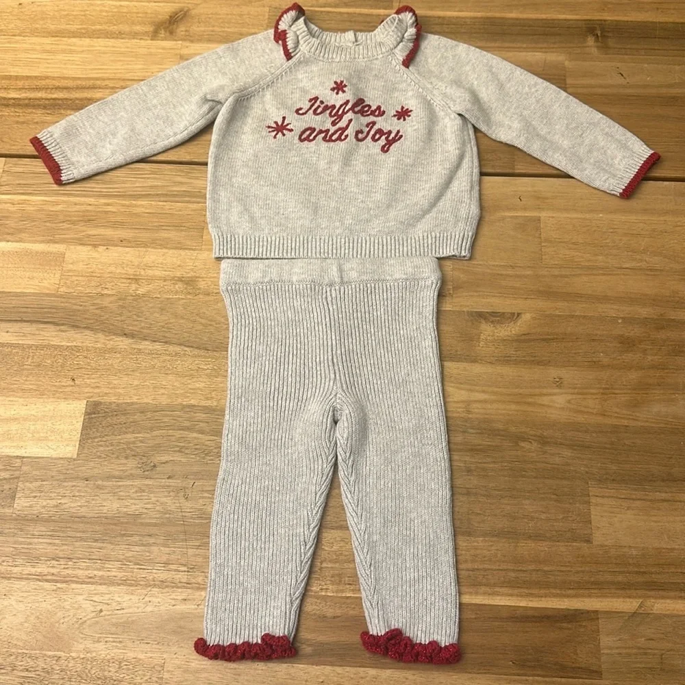 TAHARI BABY matching sweather set